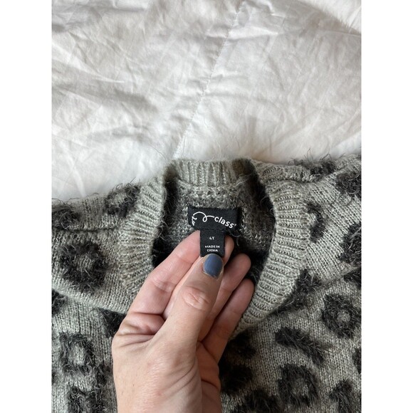 Art Class Leopard Sweater and Tulle Dress 4T - Picture 3 of 3